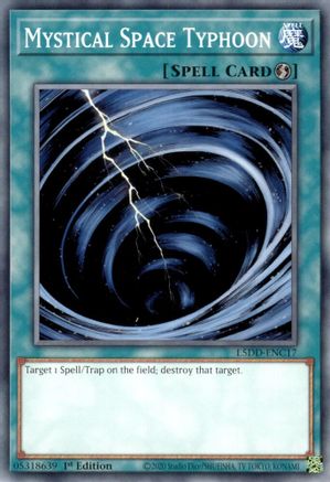 Mystical Space Typhoon (L5DD-ENC17) - Legendary 5D's Decks 1st Edition Legendary 5D's Decks Yugioh Single  Squirtle Squad Card Shop.