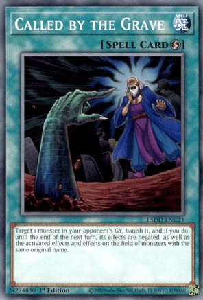 Called by the Grave (L5DD-ENC21) (L5DD-ENC21) - Legendary 5D's Decks 1st Edition Legendary 5D's Decks Yugioh Single  Squirtle Squad Card Shop.