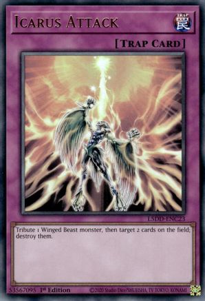 Icarus Attack (L5DD-ENC23) - Legendary 5D's Decks 1st Edition Legendary 5D's Decks Yugioh Single  Squirtle Squad Card Shop.