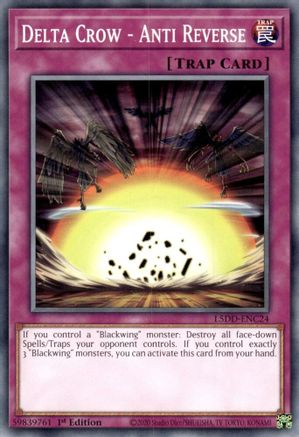 Delta Crow - Anti Reverse (L5DD-ENC24) - Legendary 5D's Decks 1st Edition Legendary 5D's Decks Yugioh Single  Squirtle Squad Card Shop.