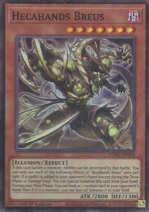 Hecahands Breus (Super Rare) (PHRE-EN005) - Phantom Revenge 1st Edition Phantom Revenge Yugioh Single  Squirtle Squad Card Shop.