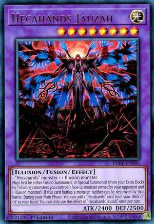 Hecahands Jauzah (PHRE-EN006) - Phantom Revenge 1st Edition Phantom Revenge Yugioh Single  Squirtle Squad Card Shop.