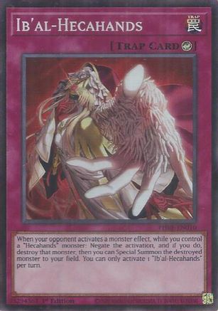 Ib'al-Hecahands (Super Rare) (PHRE-EN010) - Phantom Revenge 1st Edition Phantom Revenge Yugioh Single  Squirtle Squad Card Shop.
