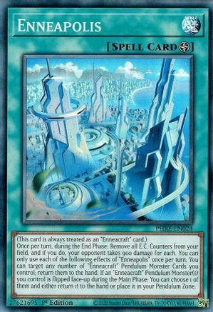 Enneapolis (PHRE-EN024) - Phantom Revenge 1st Edition Phantom Revenge Yugioh Single  Squirtle Squad Card Shop.