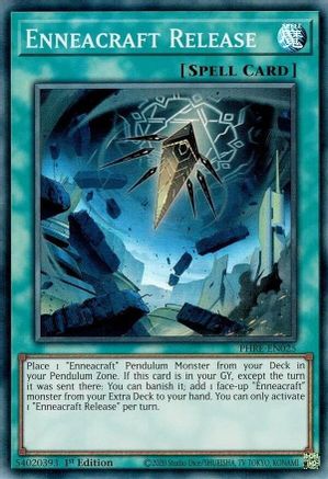 Enneacraft Release (PHRE-EN025) - Phantom Revenge 1st Edition Phantom Revenge Yugioh Single  Squirtle Squad Card Shop.