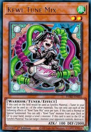 Kewl Tune Mix (PHRE-EN031) - Phantom Revenge 1st Edition Phantom Revenge Yugioh Single  Squirtle Squad Card Shop.