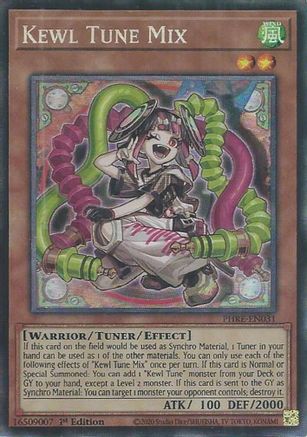 Kewl Tune Mix (CR) (PHRE-EN031) - Phantom Revenge 1st Edition Phantom Revenge Yugioh Single  Squirtle Squad Card Shop.