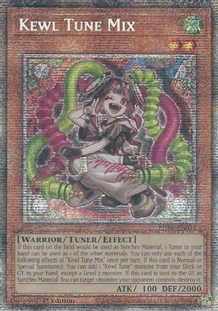 Kewl Tune Mix (Starlight Rare) (PHRE-EN031) - Phantom Revenge 1st Edition Phantom Revenge Yugioh Single  Squirtle Squad Card Shop.