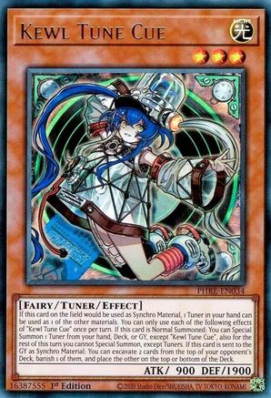 Kewl Tune Cue (PHRE-EN034) - Phantom Revenge 1st Edition Phantom Revenge Yugioh Single  Squirtle Squad Card Shop.