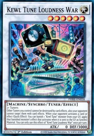 Kewl Tune Loudness War (PHRE-EN038) - Phantom Revenge 1st Edition Phantom Revenge Yugioh Single  Squirtle Squad Card Shop.