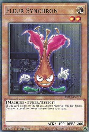 Fleur Synchron (PHRE-EN042) - Phantom Revenge 1st Edition Phantom Revenge Yugioh Single  Squirtle Squad Card Shop.