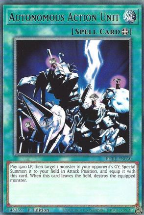 Autonomous Action Unit (PHRE-EN050) - Phantom Revenge 1st Edition Phantom Revenge Yugioh Single  Squirtle Squad Card Shop.