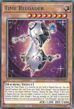 Time Reloader (PHRE-EN051) - Phantom Revenge 1st Edition Phantom Revenge Yugioh Single  Squirtle Squad Card Shop.