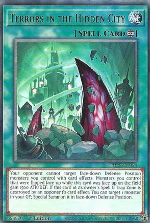 Terrors in the Hidden City (PHRE-EN054) - Phantom Revenge 1st Edition Phantom Revenge Yugioh Single  Squirtle Squad Card Shop.