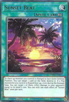 Sunset Beat (PHRE-EN055) - Phantom Revenge 1st Edition Phantom Revenge Yugioh Single  Squirtle Squad Card Shop.