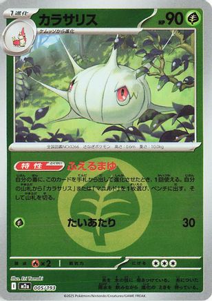 Silcoon (Energy Symbol Pattern) (005/193) - M2a High Class Pack MEGA Dream ex Holofoil M2a: High Class Pack: MEGA Dream ex Pokemon Japanese Single  Squirtle Squad Card Shop.