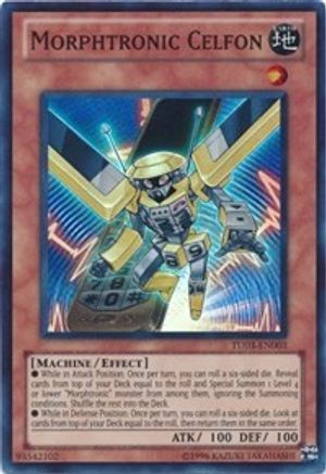 Morphtronic Celfon (TU03-EN003) - Turbo Pack: Booster Three Unlimited Turbo Pack: Booster Three Yugioh Single  Squirtle Squad Card Shop.