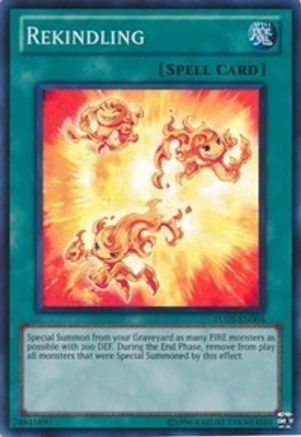 Rekindling (TU03-EN004) - Turbo Pack: Booster Three Unlimited Turbo Pack: Booster Three Yugioh Single  Squirtle Squad Card Shop.