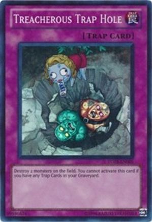 Treacherous Trap Hole (TU03-EN005) - Turbo Pack: Booster Three Unlimited Turbo Pack: Booster Three Yugioh Single  Squirtle Squad Card Shop.