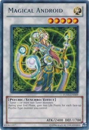 Magical Android (TU03-EN009) - Turbo Pack: Booster Three Unlimited Turbo Pack: Booster Three Yugioh Single  Squirtle Squad Card Shop.