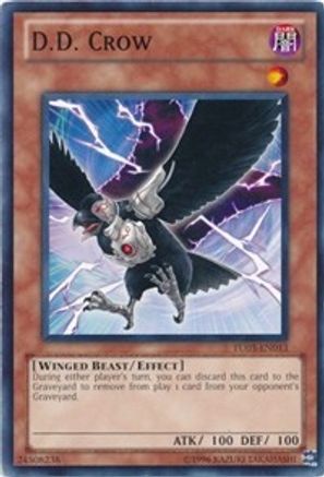 D.D. Crow (TU03-EN013) - Turbo Pack: Booster Three Unlimited Turbo Pack: Booster Three Yugioh Single  Squirtle Squad Card Shop.