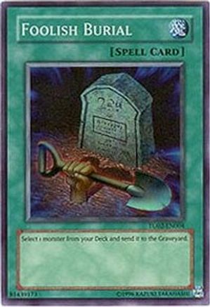 Foolish Burial (TU02-EN004) - Turbo Pack: Booster Two Unlimited Turbo Pack: Booster Two Yugioh Single  Squirtle Squad Card Shop.