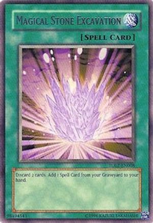 Magical Stone Excavation (TU02-EN008) - Turbo Pack: Booster Two Unlimited Turbo Pack: Booster Two Yugioh Single  Squirtle Squad Card Shop.