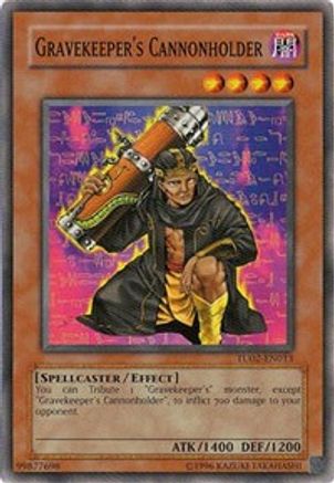 Gravekeeper's Cannonholder (TU02-EN013) - Turbo Pack: Booster Two Unlimited Turbo Pack: Booster Two Yugioh Single  Squirtle Squad Card Shop.