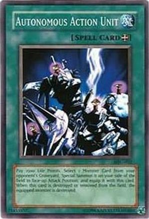 Autonomous Action Unit (TU02-EN015) - Turbo Pack: Booster Two Unlimited Turbo Pack: Booster Two Yugioh Single  Squirtle Squad Card Shop.