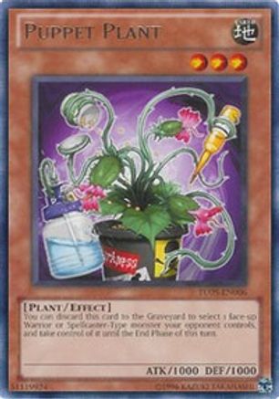 Puppet Plant (TU05-EN006) - Turbo Pack: Booster Five Unlimited Turbo Pack: Booster Five Yugioh Single  Squirtle Squad Card Shop.