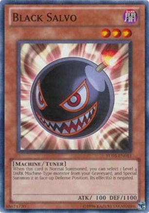 Black Salvo (TU05-EN015) - Turbo Pack: Booster Five Unlimited Turbo Pack: Booster Five Yugioh Single  Squirtle Squad Card Shop.