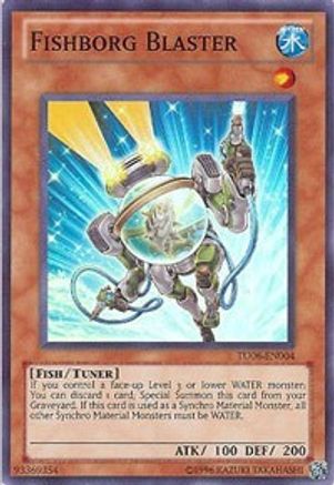 Fishborg Blaster (TU06-EN004) - Turbo Pack: Booster Six Unlimited Turbo Pack: Booster Six Yugioh Single  Squirtle Squad Card Shop.