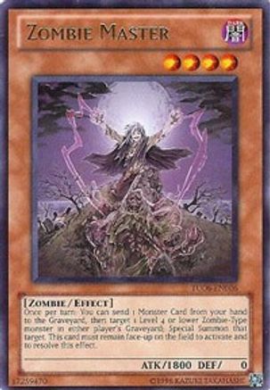 Zombie Master (TU06-EN006) - Turbo Pack: Booster Six Unlimited Turbo Pack: Booster Six Yugioh Single  Squirtle Squad Card Shop.