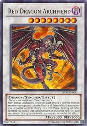 Red Dragon Archfiend (TU06-EN008) - Turbo Pack: Booster Six Unlimited Turbo Pack: Booster Six Yugioh Single  Squirtle Squad Card Shop.