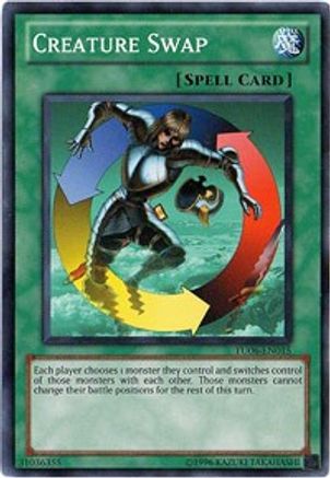 Creature Swap (TU06-EN015) - Turbo Pack: Booster Six Unlimited Turbo Pack: Booster Six Yugioh Single  Squirtle Squad Card Shop.