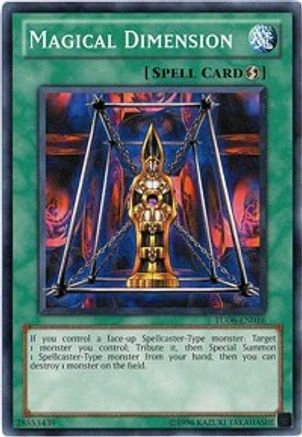 Magical Dimension (TU06-EN016) - Turbo Pack: Booster Six Unlimited Turbo Pack: Booster Six Yugioh Single  Squirtle Squad Card Shop.