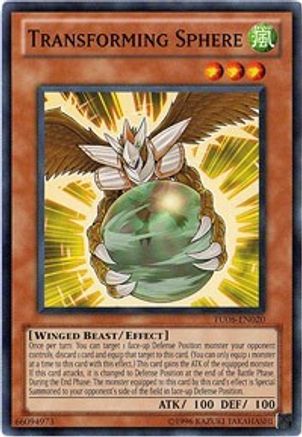 Transforming Sphere (TU06-EN020) - Turbo Pack: Booster Six Unlimited Turbo Pack: Booster Six Yugioh Single  Squirtle Squad Card Shop.