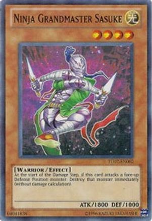 Ninja Grandmaster Sasuke (TU07-EN002) - Turbo Pack: Booster Seven Unlimited Turbo Pack: Booster Seven Yugioh Single  Squirtle Squad Card Shop.