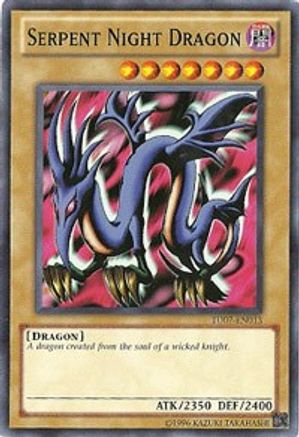 Serpent Night Dragon (TU07-EN013) - Turbo Pack: Booster Seven Unlimited Turbo Pack: Booster Seven Yugioh Single  Squirtle Squad Card Shop.