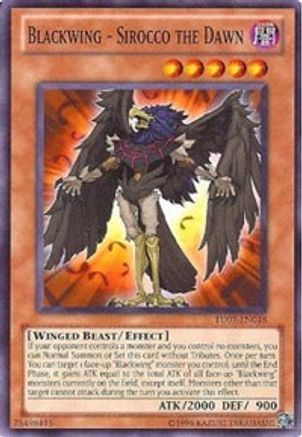 Blackwing - Sirocco the Dawn (TU07-EN018) - Turbo Pack: Booster Seven Unlimited Turbo Pack: Booster Seven Yugioh Single  Squirtle Squad Card Shop.