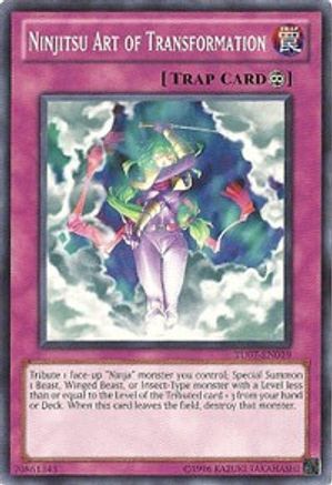 Ninjitsu Art of Transformation (TU07-EN019) - Turbo Pack: Booster Seven Unlimited Turbo Pack: Booster Seven Yugioh Single  Squirtle Squad Card Shop.
