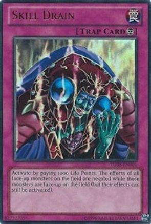 Skill Drain (TU08-EN001) - Turbo Pack: Booster Eight Unlimited Turbo Pack: Booster Eight Yugioh Single  Squirtle Squad Card Shop.