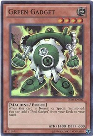 Green Gadget (TU08-EN002) - Turbo Pack: Booster Eight Unlimited Turbo Pack: Booster Eight Yugioh Single  Squirtle Squad Card Shop.