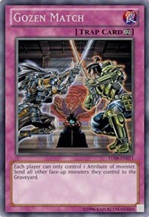 Gozen Match (TU08-EN011) - Turbo Pack: Booster Eight Unlimited Turbo Pack: Booster Eight Yugioh Single  Squirtle Squad Card Shop.