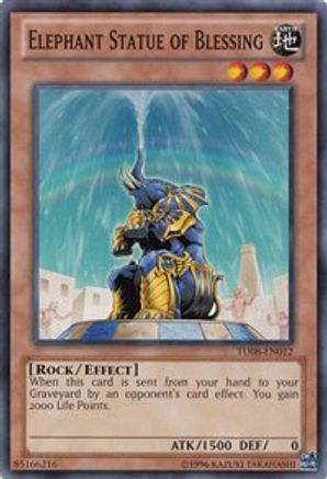 Elephant Statue of Blessing (TU08-EN012) - Turbo Pack: Booster Eight Unlimited Turbo Pack: Booster Eight Yugioh Single  Squirtle Squad Card Shop.