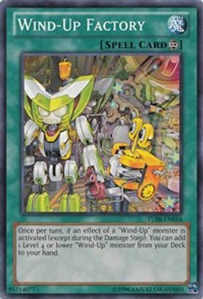 Wind-Up Factory (TU08-EN016) - Turbo Pack: Booster Eight Unlimited Turbo Pack: Booster Eight Yugioh Single  Squirtle Squad Card Shop.