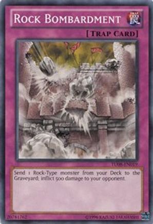 Rock Bombardment (TU08-EN019) - Turbo Pack: Booster Eight Unlimited Turbo Pack: Booster Eight Yugioh Single  Squirtle Squad Card Shop.