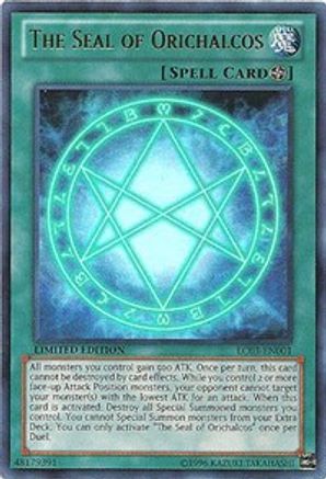 The Seal of Orichalcos (LC03-EN001) - Legendary Collection 3: Yugi's World Limited Legendary Collection 3: Yugi's World Yugioh Single  Squirtle Squad Card Shop.