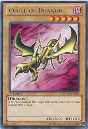 Curse of Dragon (LCYW-EN006) - Legendary Collection 3: Yugi's World 1st Edition Legendary Collection 3: Yugi's World Yugioh Single  Squirtle Squad Card Shop.