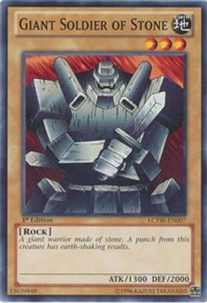 Giant Soldier of Stone (LCYW-EN007) - Legendary Collection 3: Yugi's World 1st Edition Legendary Collection 3: Yugi's World Yugioh Single  Squirtle Squad Card Shop.